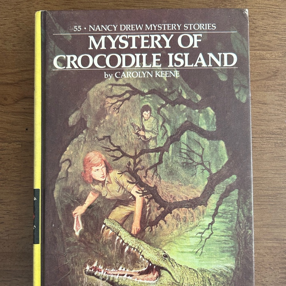 Original copy of “The Mystery of Crocodile Island” Nancy Drew